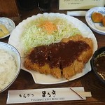 とんかつまるき - みそかつ(ロース)定食 1,000円