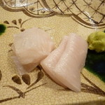 鮨処おざ喜 - 鮫鰈 2017.3月