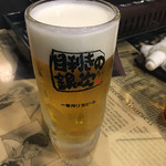 目利きの銀次 - 生ビール（530円）