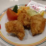 餃子の王将 - マイジャストサイズメニューより唐揚げ300円