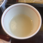 そば正 - 2017年3月下旬  蕎麦湯