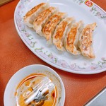 餃子の王将 - 餃子と手作りの餃子タレです。（2017.3 byジプシーくん）