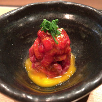 炭火焼肉 なかはら - 和牛のユッケ