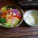 森牧場 - サラダ。