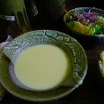 森牧場 - コーンスープ。