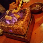 魚 しんのすけ - お通しのいか。