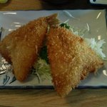 まるは食堂旅館 - キスフライ（単品）。