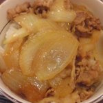 すき家 - すき家の牛丼(ミニ)つゆぬき・ねぎだく　\190（キャンペーン価格)