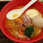 博多とんこつ ばり 岡山駅前店 - 限定麺（トッピングIN）