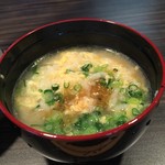 松もと - 〆の雑炊…美味しくいただきました♪