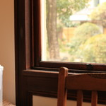 　お庭に面しています