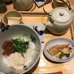 だし茶漬け えん - 生湯葉とちりめん山椒790円