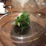 ル スプートニク - じゃ〜ん！桜のチップの香りが広がる、鰆の瞬間燻製。