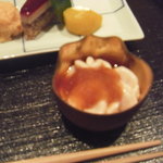 まき村 - 真鱈白子のジュレがけ