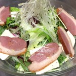 gite - 鴨スモークと豆腐のサラダ
