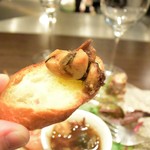 キャトルラパン - エスカルゴも久しぶりに食べました～