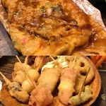 いか玉焼と串カツ マハカラ - 