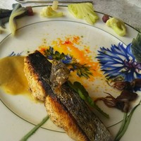 エリゼ光 - 地魚（サワラ）のポワレ 白菜のソースで