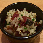 すし 喜邑 - 鰹の手こね寿司