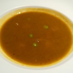 ペルー料理 bepocah - お米と野菜、コリアンダースープ
