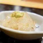 すし蓑 - ［2017/03］酒肴② のれそれ わさび