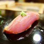 すし蓑 - ［2017/03］寿司⑤ かつおのたたきの握り 自家製藁焼き