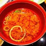 Shunwaseki Uoman - 海老マヨネーズ定食／赤出し