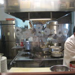 BEL BOSCO - オープンキッチンで調理風景が見れます
