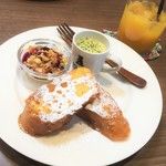 またたびカフェ - ドリンク代のみの豆乳フレンチトースト