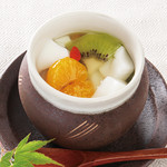 絶品！自家製杏仁豆腐500円（税抜）