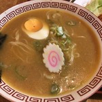 一力 - 北海道味噌ラーメンアップ