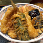 Ebi han - 名代 天丼 1000円。