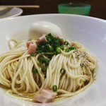 煮干中華ソバ イチカワ - 和え玉+味玉