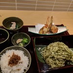 倉敷　和のうまみ処　桜草 - 茶蕎麦御膳