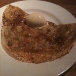 ブラッスリー アルティザン - ⑦塩クレープ（バニラアイス添え）