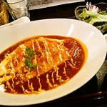 デミグラオムライス \880