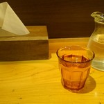 Rojiura Curry SAMURAI.  - お水ほぼのみきったかな。口がスパイシーになるからね