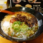 博多流斗樹 - 焦がし「マーねぎとんこつ」ラーメン