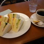 cafe LILAS - ミックスサンドセット440円