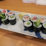 ささき - とろたくにかっぱ巻き