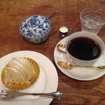 さかこし珈琲店 - モンブラン&コーヒー