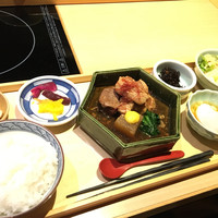 瓢嘻 赤坂店 - 上州麦豚角煮御膳1200円