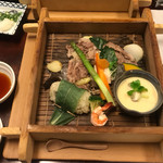 門前茶寮彌生座 - 山のせいろ蒸し