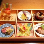 じどりや 穏座 - 前菜6種