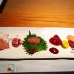 じどりや 穏座 - お造り盛り合わせ