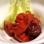 じどりや 穏座 - もつ煮