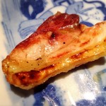 じどりや 穏座 - もも肉の焼きしゃぶ