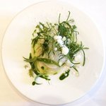 ラ・リューン - メニューＡ 3024円 の今治の藤本さんの旬のイカと姫大根 フレッシュベルベーヌ