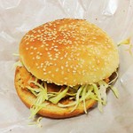 ドムドムハンバーガー - 甘辛チキンバーガー。340円