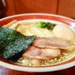 麺処 懐や - ［2016/11］塩・細麺(680円)＋味玉(100円)